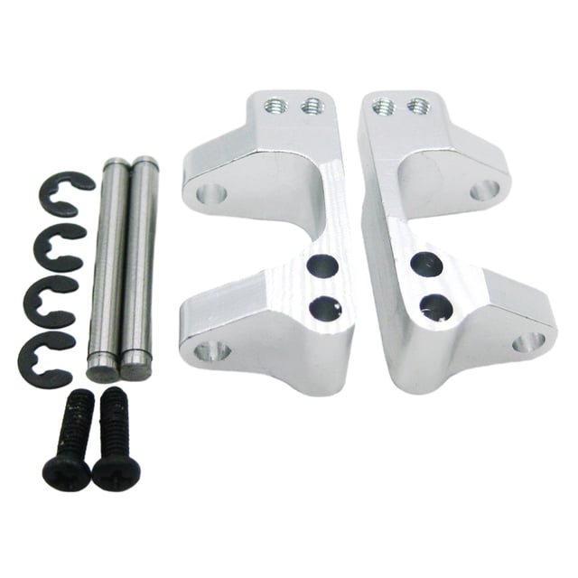 Bujes C de Aleación de Aluminio Bewildely para Coche RC 1/12 Wltoys K959 L202 L212 L222 L959 L969 L979 Plata