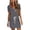 42# Dark Gray, variant on Women's Summer T Shirt Dress Casual Tie Waist Mini Dress V Neck Short Sleeve Sundress with Pockets,Navy M