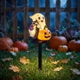 thumbnail image 5 of Solar Ghost Pumpkin Garden Stake Light, Waterproof Automatic LED Halloween Decoration for Yard Courtyard Patio and Pathway, 5 of 7