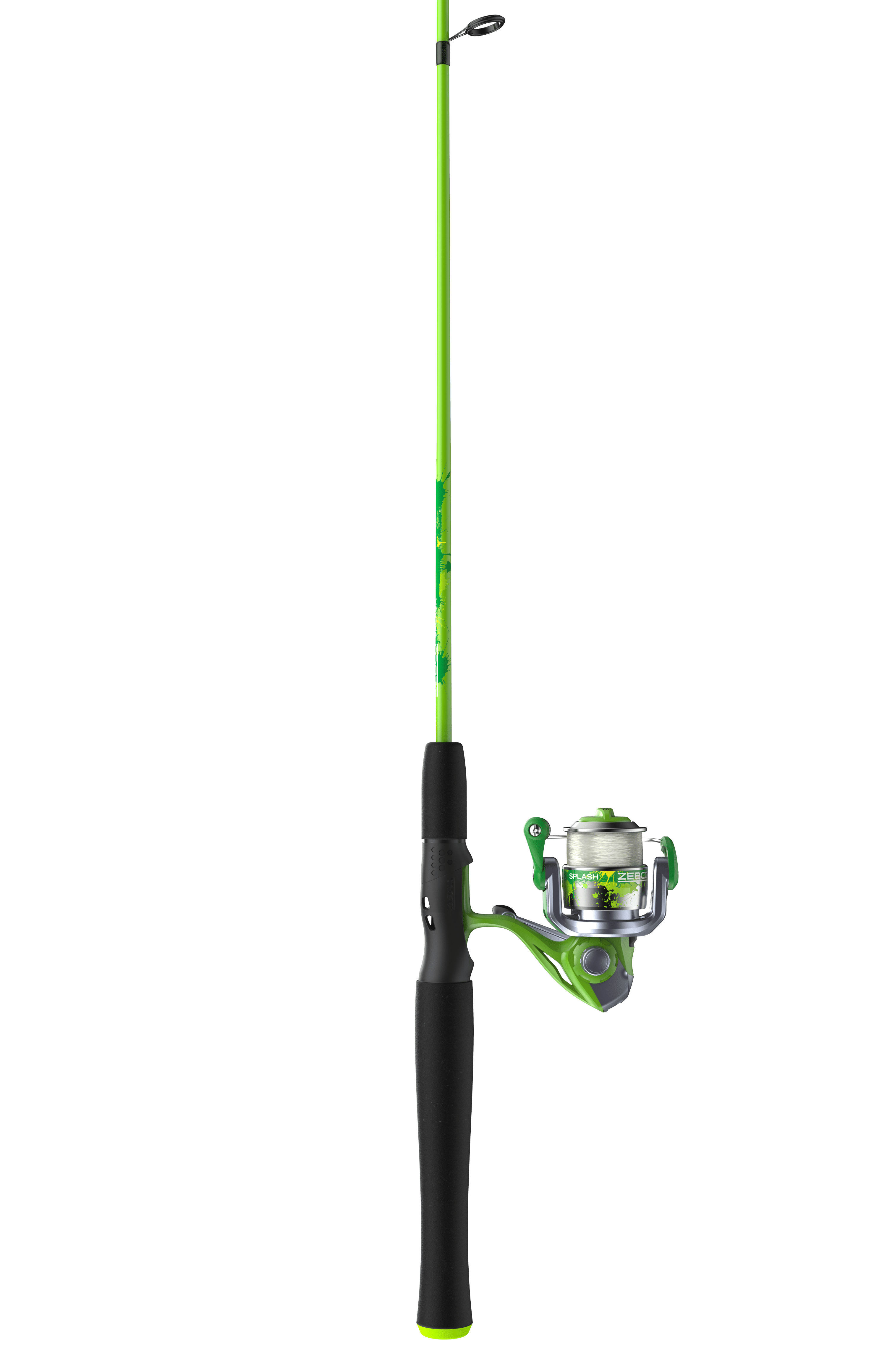 Zebco SPLASH Purple 602M Spincast Fishing Rod and Reel Combo 10