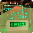 thumbnail image 3 of Reloj Despertador digital BLESIY Luz fluorescente LED Mensaje, 3 of 8