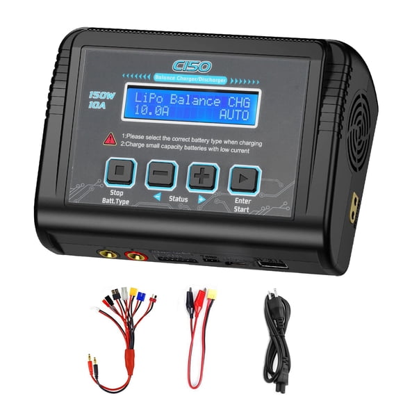 Cargador de baterías Lipo Haisito 1-6S Balance 150W 10A AC/DC
