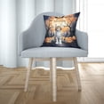 thumbnail image 3 of Mummy Maine Coon Happy Halloween with Pumpkins Bats Spooky Fun Pillow Cushion Double Sided Cat Lover Kitten Owner Gifts Throw Pillow - 00019, 3 of 4