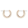 thumbnail image 4 of Swarovski Stone Pierced Hoop Earrings -, 4 of 5
