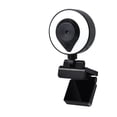 thumbnail image 1 of Portable Full HD 1080P 2K 4K Webcam PC Laptop Auto Focus Webcam Live Streaming Flexible With Microphone Live Broadcast WithLight ,Easy to Operate, 1 of 7