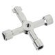 thumbnail image 4 of Utility Key Wrench Zinc Alloy 4 in 1 Multifunctional Hand Tool for Cabinet Valve, 4 of 5