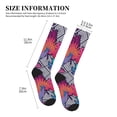 thumbnail image 2 of Compression Socks For Women And Men - Hawaiian Style Colorful Compression Socks Circulation For Workout, 2 of 2