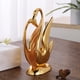 thumbnail image 4 of Organizador de servilletas con forma de cisne dorado, dispensador de pañuelos, adorno de mesa, regalo para la vida Servilletero 135x5x156cm, 4 of 9