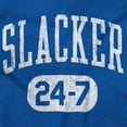 thumbnail image 2 of Vintage Retro Slacker 90s Throwback Womens Slim Fit Graphic Tee Brisco Brands X, 2 of 5