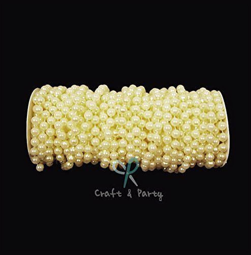 10mm Ivory Faux Pearls – 300 Pc.