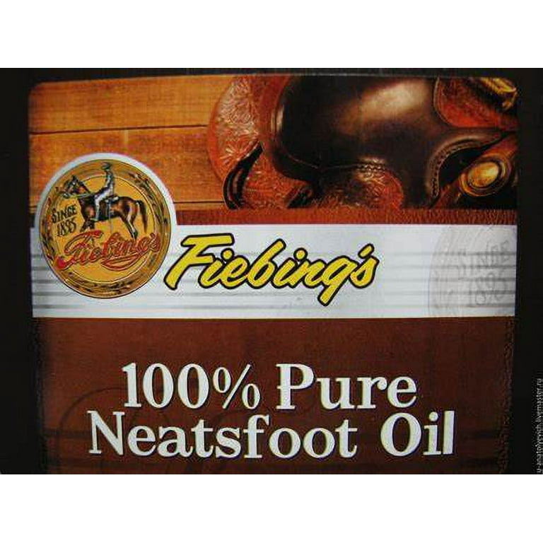 Olio Per Pelle Fiebing's 100% Puro - Neatsfoot Oil Naturale Per Impermeabilizzare E Nutrire - 907g - Foto 5