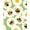 Green, Pattern 4, variant on ODIKA 2'x3' Machine Washable Non-Slip Area Rug, Meadow with Bees and Wildflower Cluster High Traffic Rug, Yellow, 681798