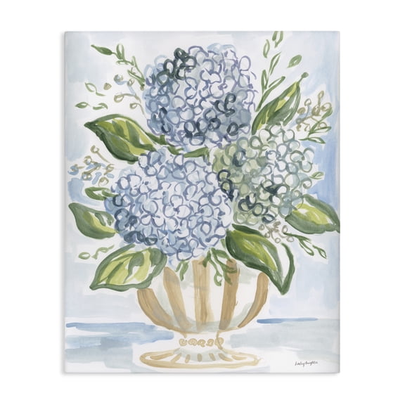 Stupell Industries French Country Serena Pastel Hydrangea Bouquet Canvas Art, 16 x 20, by Haley Knighten