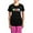 With Pink Pant, variant on CafePress - Peace Love Comics Women's Dark Pajamas - Women's Short Sleeve Print T-Shirt and Pants Dark Cotton Pajama Set