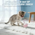 thumbnail image 4 of BESTSKY Interactive Cat Toy with Unique Roly-Poly Design, USB-Rechargeable lazer pointer for cat for fun indoor play, Cat Gifts for Cat Parents, Pink, 4 of 7