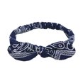 thumbnail image 1 of Redempat Stylish Hairband With Sweat Absorbent Features Stay Fresh And Fashionable Navy Blue 1Set, 1 of 6