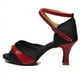 thumbnail image 5 of XIHAHA nueva moda para chicas señoras Tango Salsa baile de salón zapatos de baile latino 5,5/7,5 cm tacones más colores sandalias, 5 of 5