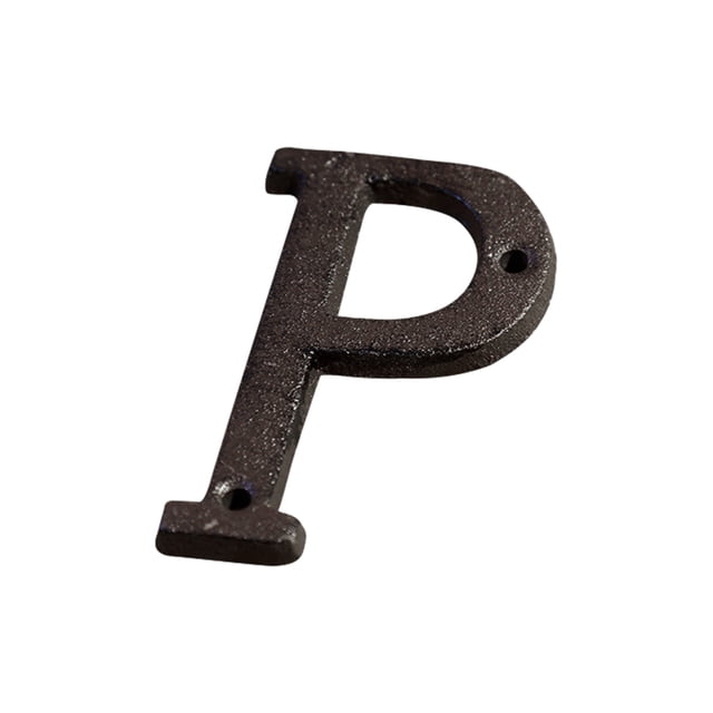 Letrero de Casa Billuyoard con Letras Metálicas Impecable y Placa Para Puerta