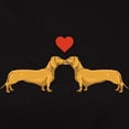 thumbnail image 3 of CafePress - Loveable Dachshunds Women's Classic T Shirt - Women's Traditional Fit Dark T-Shirt, 3 of 4
