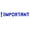 Blue, variant on Printtoo Important Self Inking Rubber Stamp Pre-Inked Office Stamp- Home Office Business Stationery, Black- 42 x 9 mm