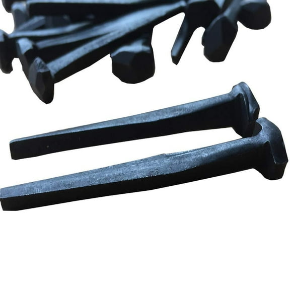 10 2.5" Wrought Head-Rose Head Nail - 10 Nails