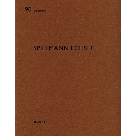 Spillmann Echsle : De aedibus (Paperback)