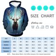 thumbnail image 4 of WHNBCW Traditional Deer Hoodie Funny Animal Graphic Sweatshirts, 4 of 7