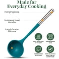 thumbnail image 4 of Larder and Vine 12 Piece Cooking Utensils Set | Nonstick, Non Toxic, BPA Free Silicone, 4 of 7