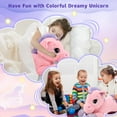 thumbnail image 2 of MorisMos Giant Unicorn Stuffed Animal 32'' Cute Soft Unicorn Plush Toy, 2 of 8