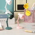thumbnail image 3 of Taicans LED Mini Table Lamp Fold-able Night Reading Book Lamps for Home Room Computer Night Lights Eye Protections for Night Study Travel,Battery Operated Lamp,Magnetic Lighting for Home Decor Yellow, 3 of 6