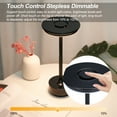 thumbnail image 4 of Modern Minimalist Metal Table Lamp Touch Control LED Desk Lamp, 4 of 8