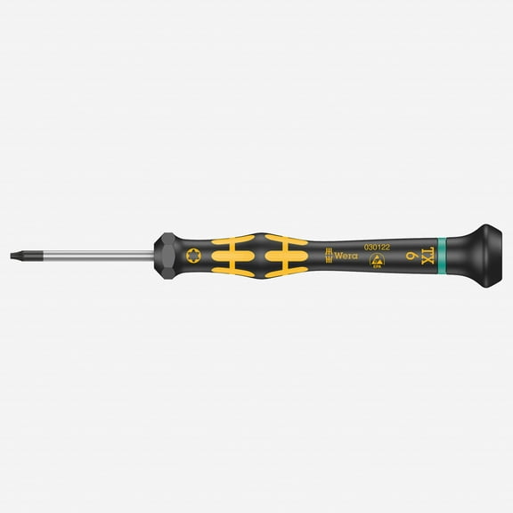Wera 030122 T6 x 40mm ESD Safe Torx Precision Screwdriver