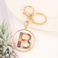 thumbnail image 2 of Letter Keychain,26 Letters A-Z Decorative Letter Keychain,Name Keychain for Women Girls Men Teenager Gift, 2 of 5