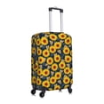 thumbnail image 3 of Fotbe Sunflowers Luggage Cover Protector,Suitcase Protector,Scratch and Dirt Resistant,Fits 18-32 Inch Luggage-Medium, 3 of 9