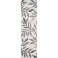 thumbnail image 3 of SAFAVIEH Martha Stewart Charleston Floral Wool Area Rug, Cement, 5' x 8', 3 of 5