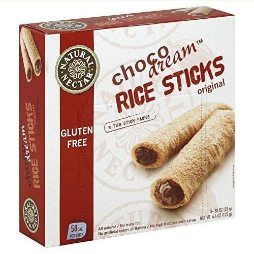 9 Pack : Natural Nectar Rice Sticks, Original, 0.88-ounce, 5-count : Snack Party Mixes by