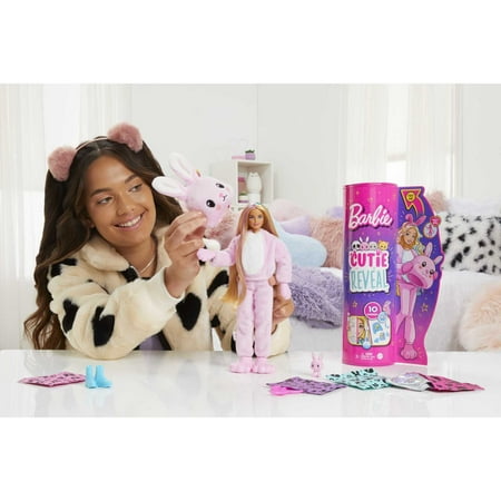 Barbie - Cutie Reveal Doll - Bunny - Multi