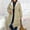 Khaki, variant on Elvqul Jacket for Women Fleece Outerwear Winter Thick Long Sleeve Sweaters Hooded Womens Coat Lined