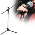 thumbnail image 1 of Adjustable Microphone Stand, Tripod Boom Microphone Stand, For  Performances, 1 of 8