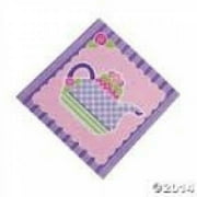 Tea Party Lunch Napkins - Party Supplies - 16 Pieces