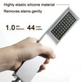 thumbnail image 5 of YIMWNYI Handheld Stainless Steel Shower Head - Water Saving, Elegant Design, Easy Installation, Highly Elastic Silicone Nozzles, 44 Water Outlets for Gentle Cleaning, 5 of 6
