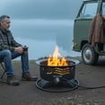 thumbnail image 5 of 24“ Portable Propane Fire Pit with Grill Grate &  Lid, Outdoor Fire pit, 5 of 5