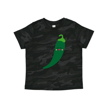 

Inktastic Green Chili Pepper Kawaii Gift Toddler Boy or Toddler Girl T-Shirt
