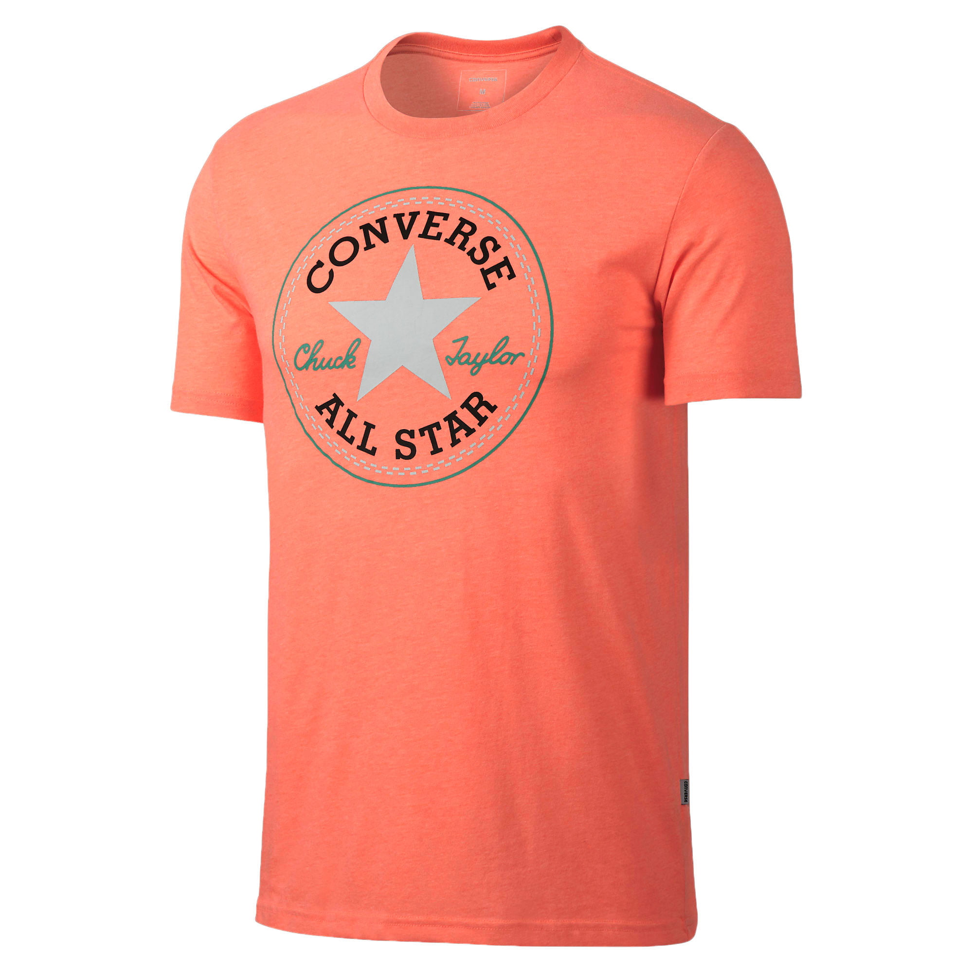 Star Chuck Patch Men's T-Shirt Orange 