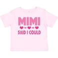 thumbnail image 3 of Inktastic Mimi Said Could Funny Granddaughter Girls Toddler T-Shirt, 3 of 5