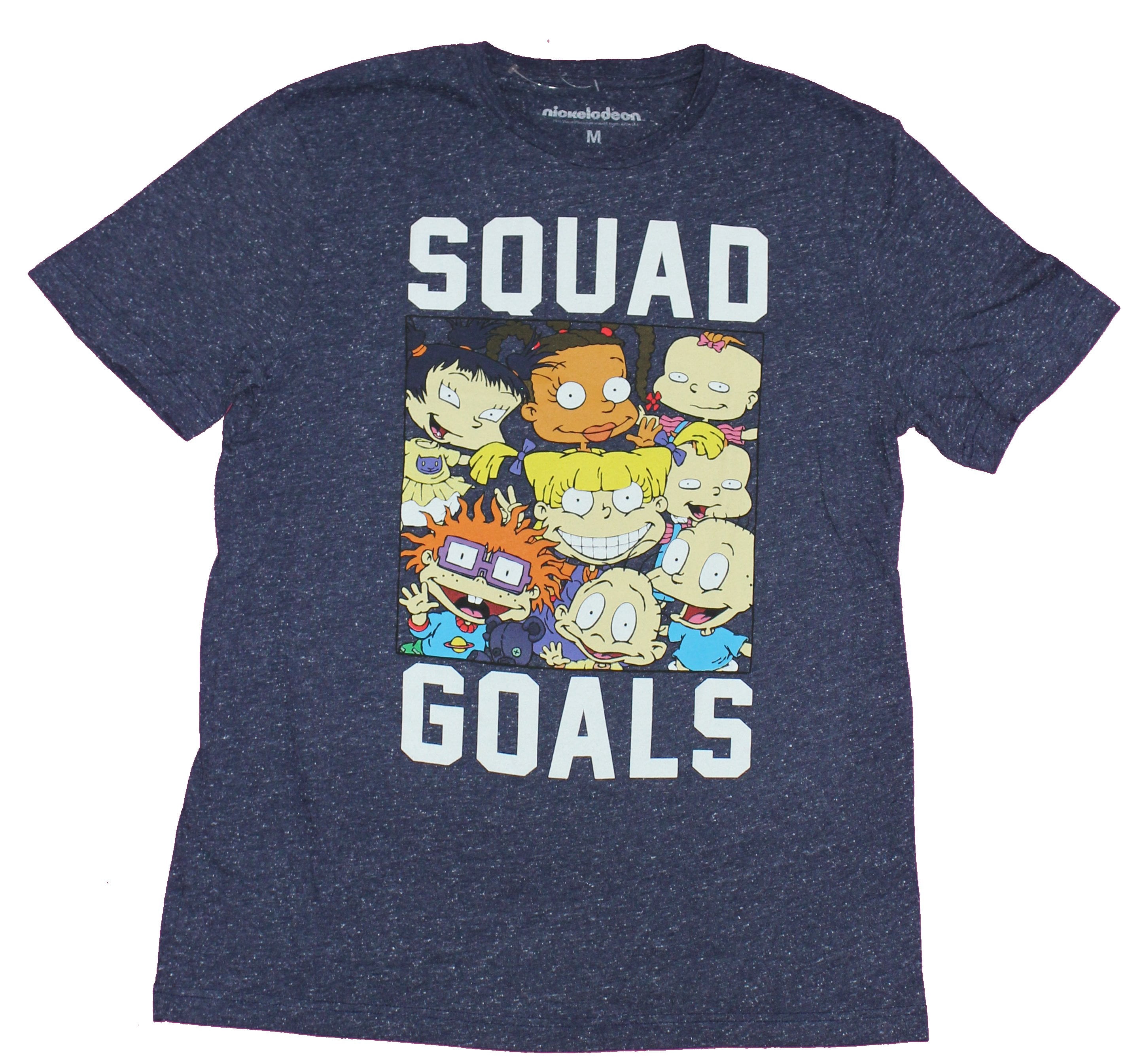 Rugrats Mens T-Shirt- Squad Goals Cast 