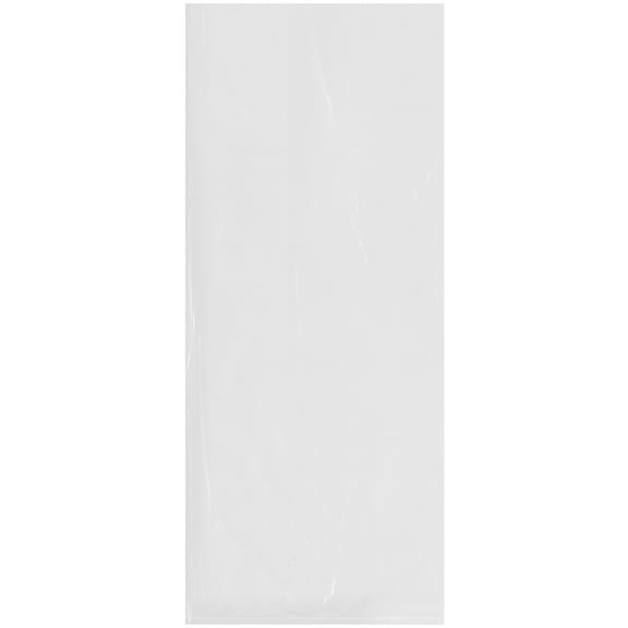 Plymor 10" x 24" (Pack of 100), 2 Mil Flat Open Clear Plastic Poly Bags
