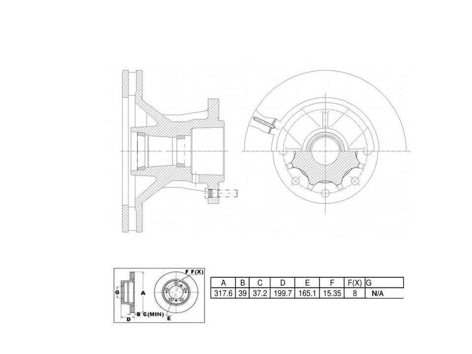 Winstop Brake Kits, Front WSK191, Dodge Ram 3500 1999-1995