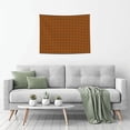 thumbnail image 6 of Bingfone Black And Orange Houndstooth Tapestry Wall Hanging Decor for Living Room Bedroom Dorm Classroom Office Decor 29x37 Inch, 6 of 8