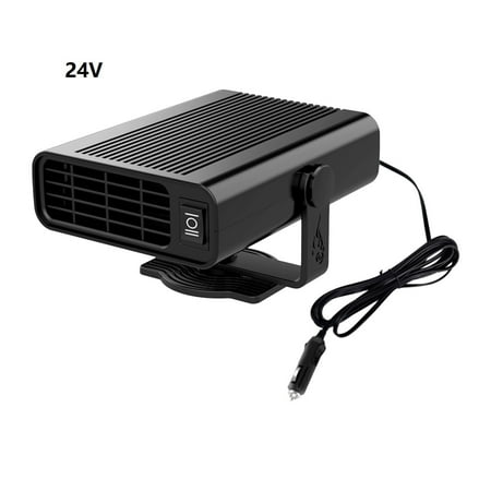 Vikakiooze 2023 Universal 24V Winter Car Heater Rotatable Defogging Heater Fast Heating Heater